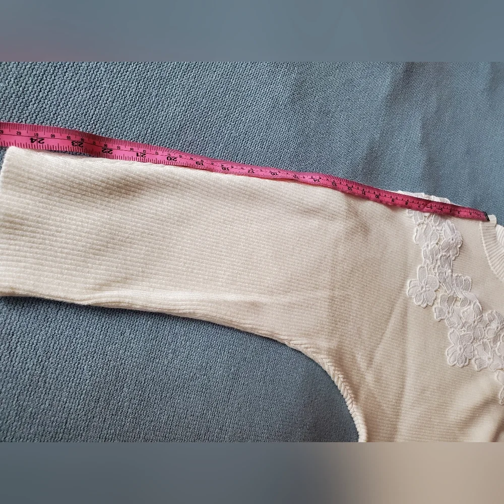 Ann Taylor.  3/4 sleeve ottoman sweater. NWT, SZ M - Picture 4 of 9